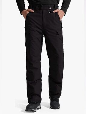 Free Soldier Size L/32L Waterproof Black  Snow Pants